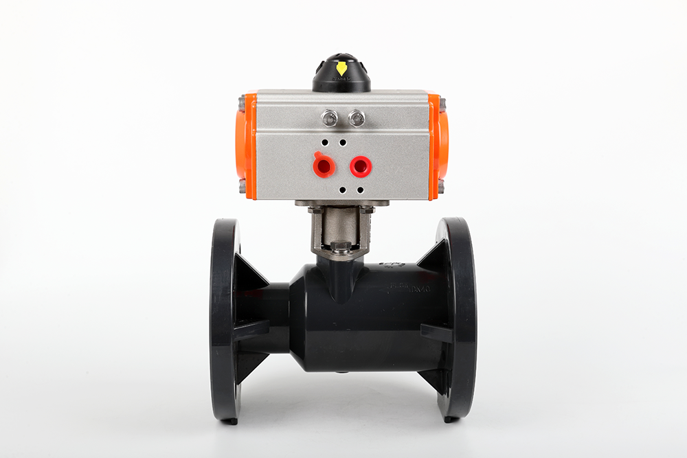 西乌珠穆沁气动法兰一体球阀